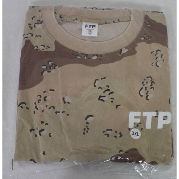 FTP Desert Camo Logo Tee XXL NEW realtree camouflage - Picture 1 of 2